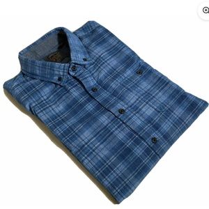 NWT Cordury Plaid button down XL